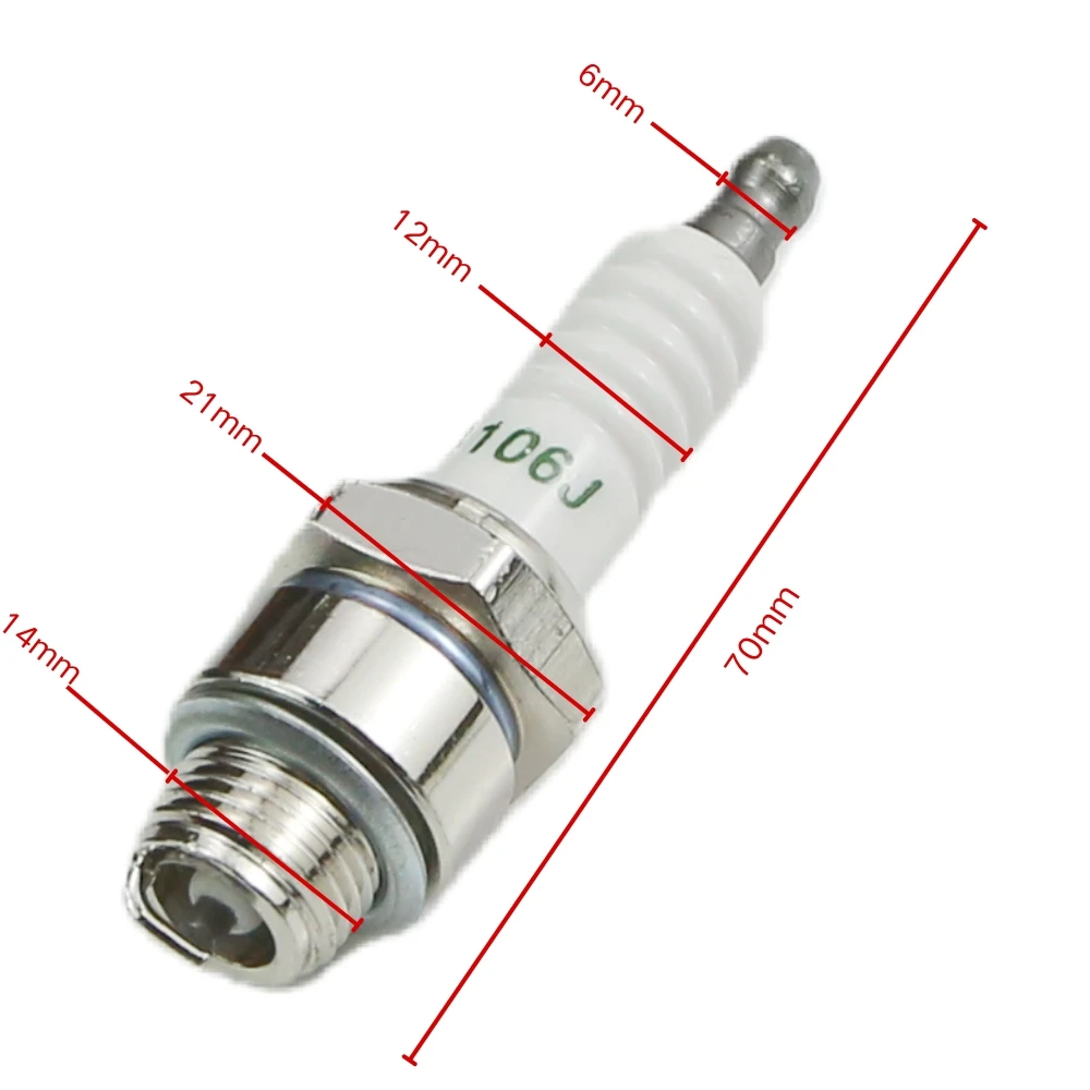 1PC Candela 4106J PER Spray Polvere Spolverino Candela Attrezzatura per prato e giardino Attrezzatura per candele motore