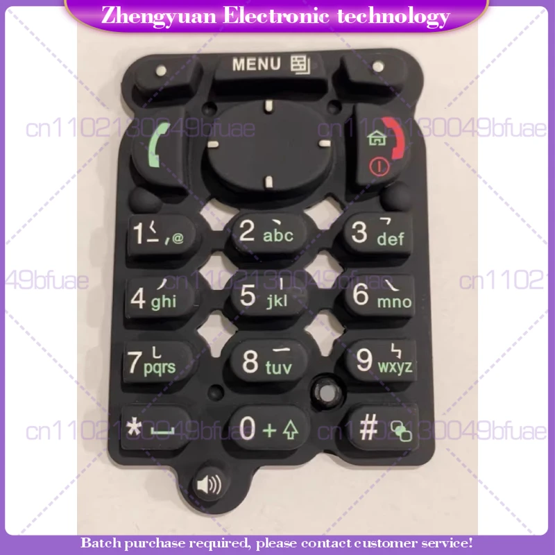 

3pcs For M walkie-talkie MTP850 mtp850 keys, numeric key glue, keyboard