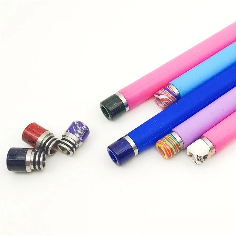 1 قطعة 510 المعبرة الفولاذ المقاوم للصدأ الراتنج القش المشتركة #2