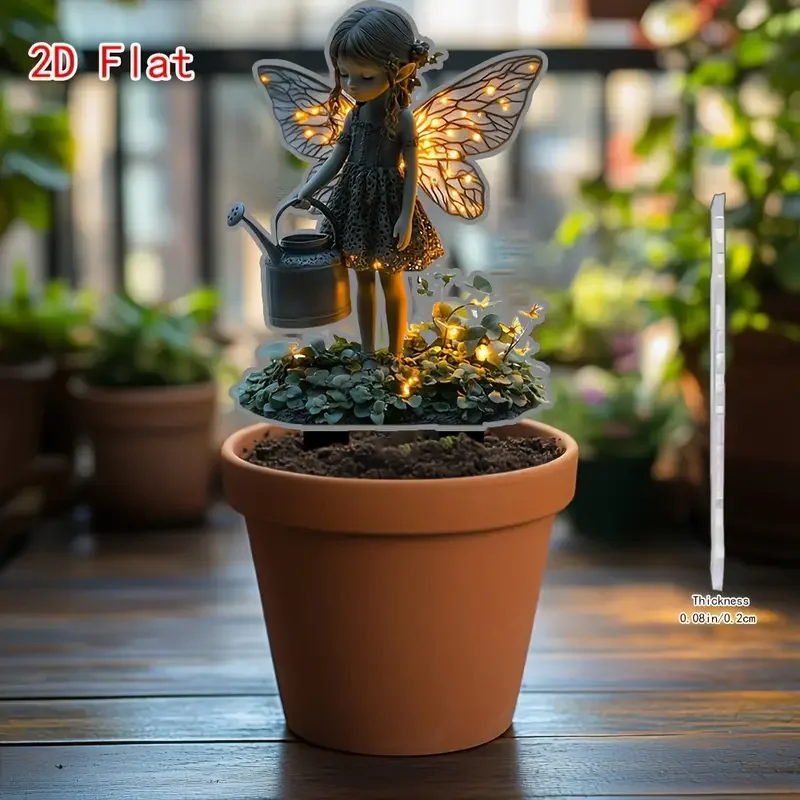 Elf Girl Garden Decor Statue 4