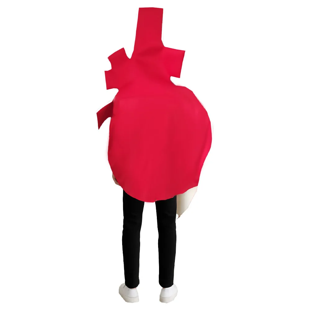 Adult Heart Organ Prop Cosplay Role-plang Costume for Stage Performance loween Funny Outfit Women's Ethnic Wear
