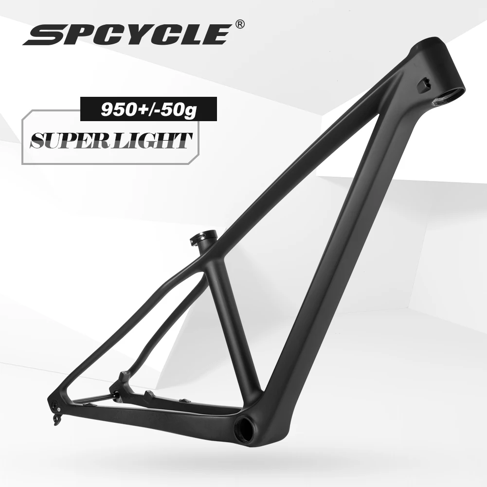 Spcycle 27.5er Carbon Frame 650B Mountain Bike Frame 27.5 Boost 13.5/15/17inch T1000 Carbon Mtb Frame 27.5