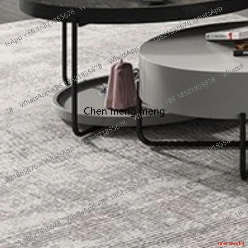 N138French Popular Coffee Table Convenience Design Modern Spread Coffee Table Sleek Hotel Living Room Furniture Salongbord