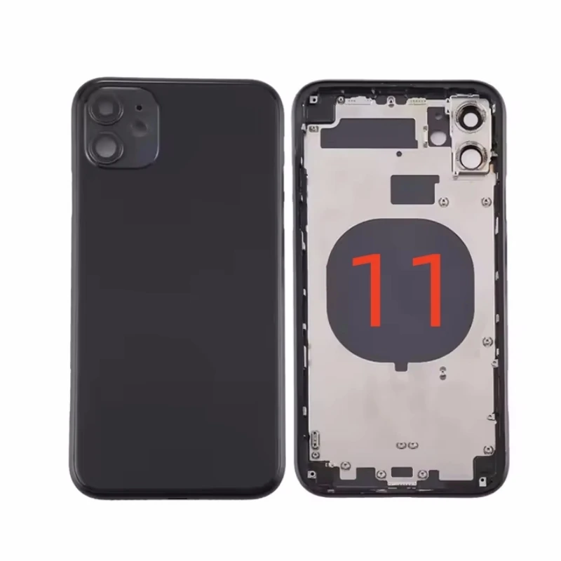 Rear Housing Case For iPhone 11 Battery Cover Middle Frame Replacement Back Housing For iphone 11 Battery Case