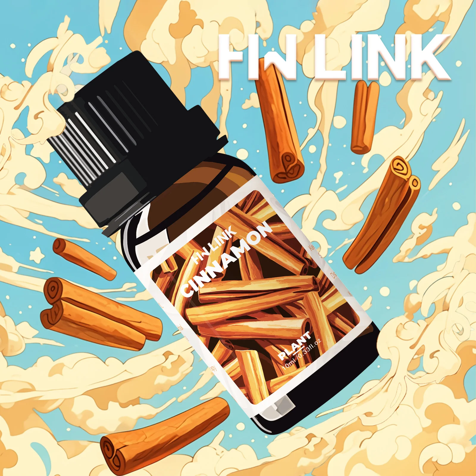 Cinnamon Essential Oils 10ml Natural Cinnamon Oil For Aromatherapy,Diffuser,Candle Making Gift