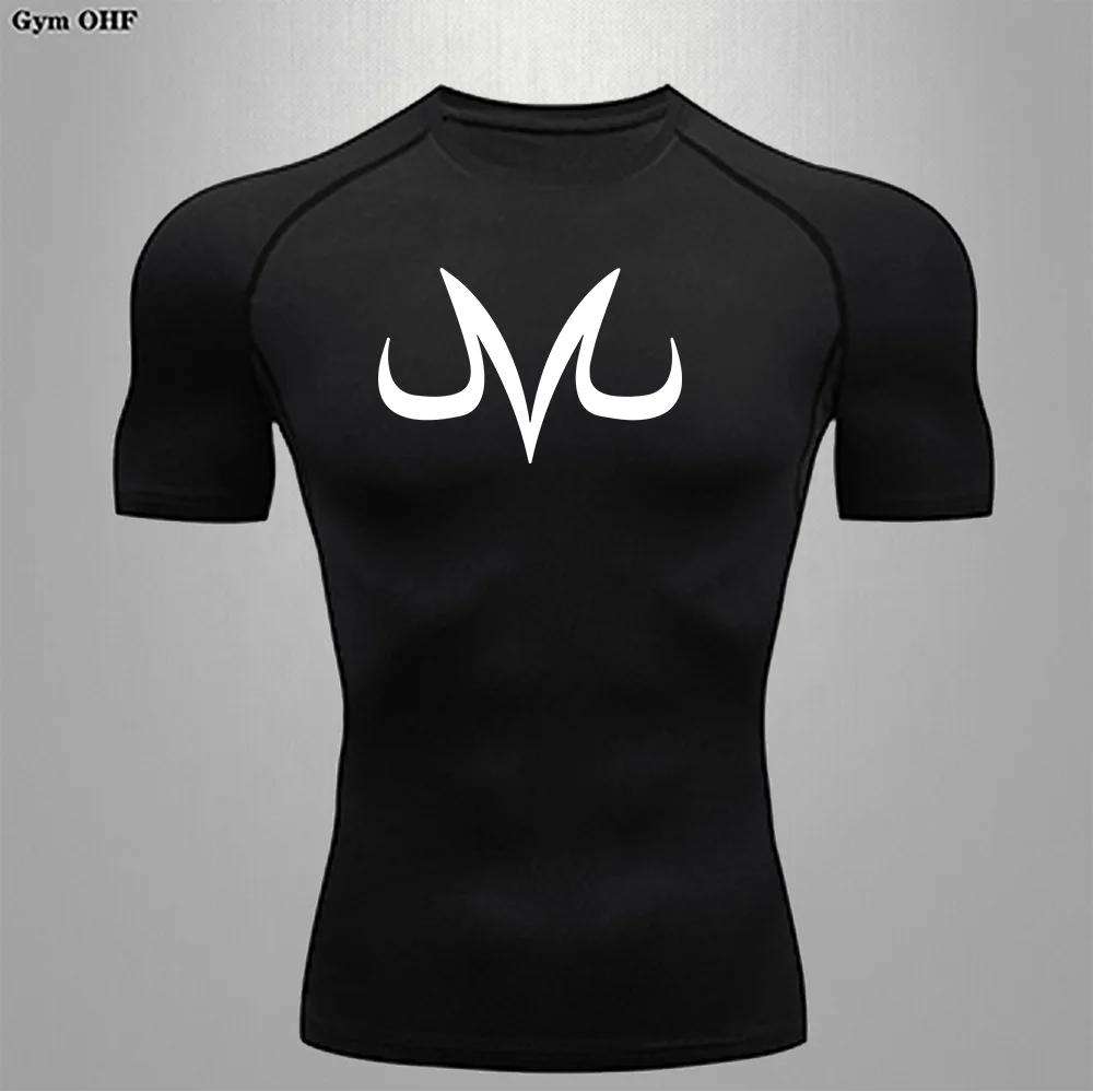 Rashguard MMA Men'S Sports T-Shirt, Tight Fitting Top, Jogging, Running, Fitness Gym, Compressed Quick Drying Short Sleeved