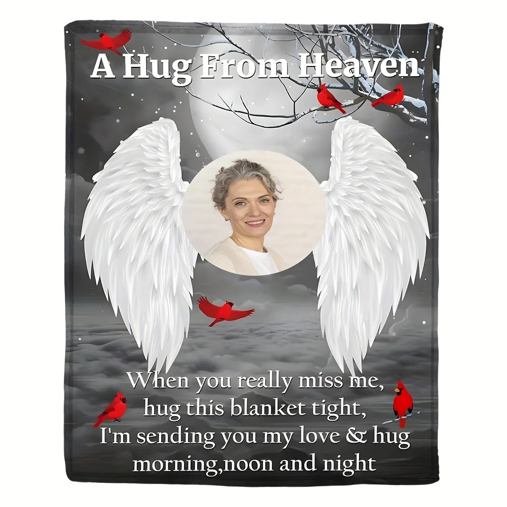 personalized photo blanket, customizable according to your favorite pictures, commemorative photo blanket, treasure memories