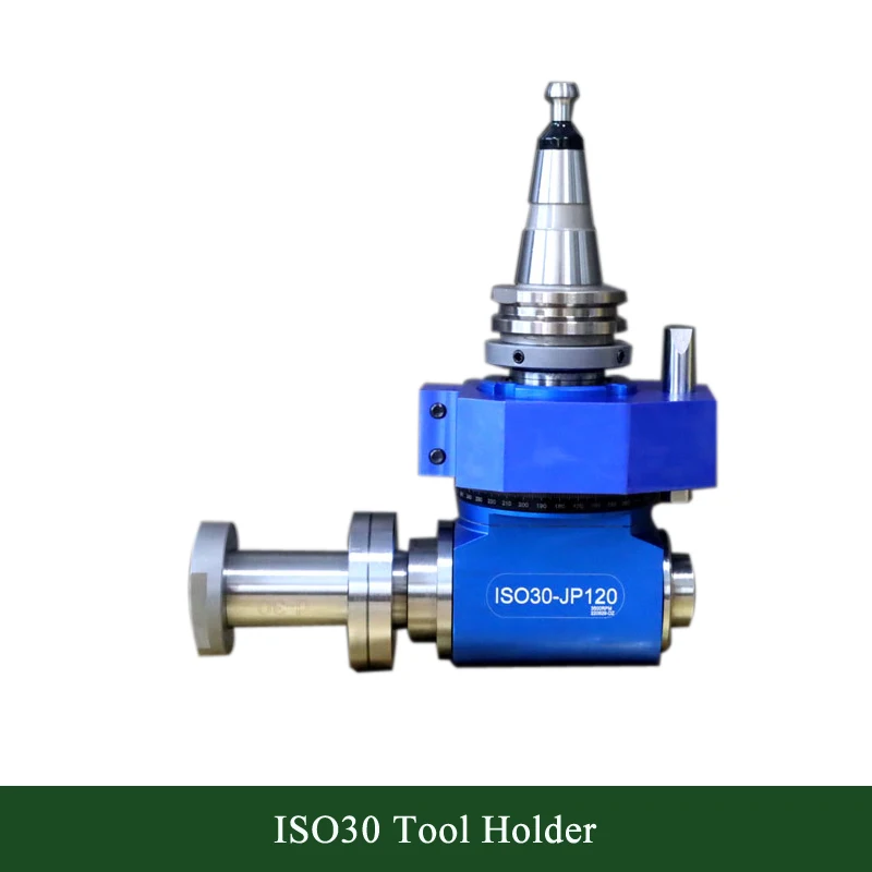 ISO30 90 degree single head Processing grating angle head high speed ATC Spindle Tool Holder