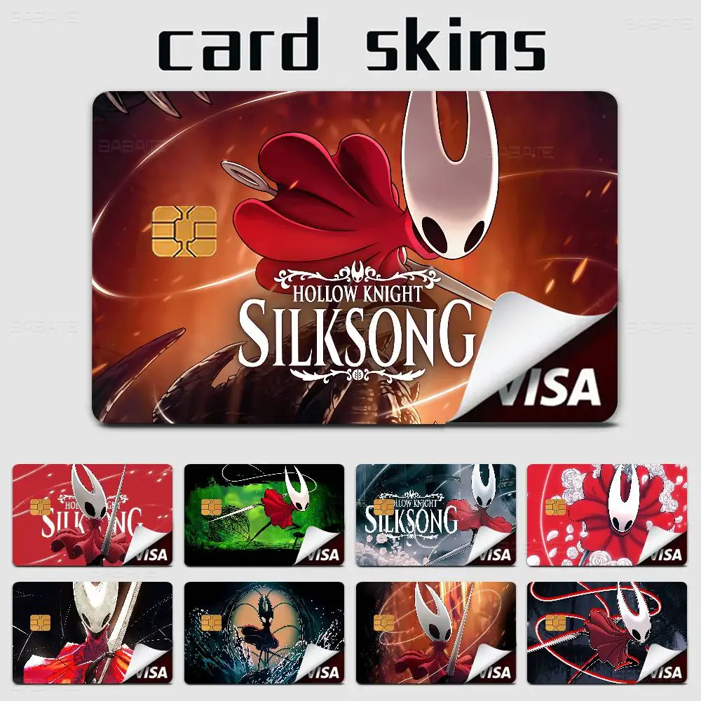 Popular Game H-Hollow K-Knight S-Silksong Anime Spend or Save Funny Shell On Off Ultra Thin No Fade Sticker Skin Cover Film