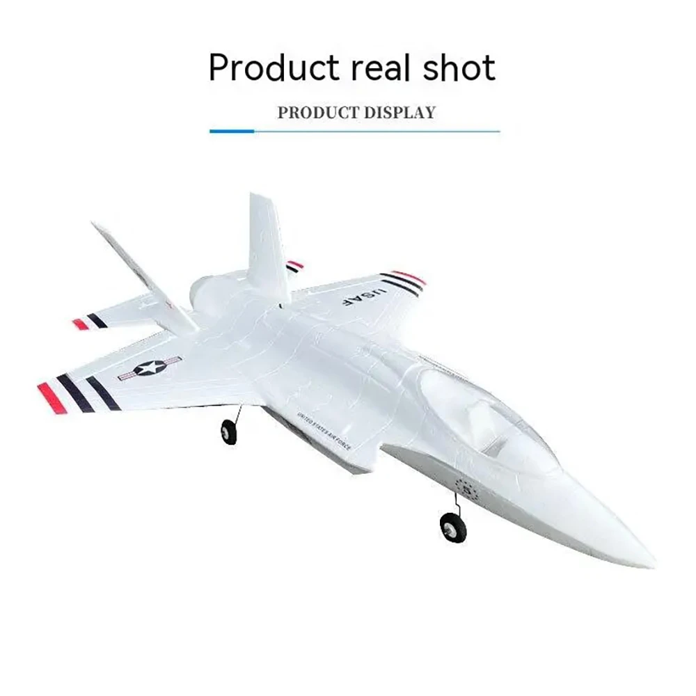 KPQRC F35 กระพริบ 64 มม.EDF Jet 680mm Wingspan EPO RC เครื่องบิน Fighter KIT