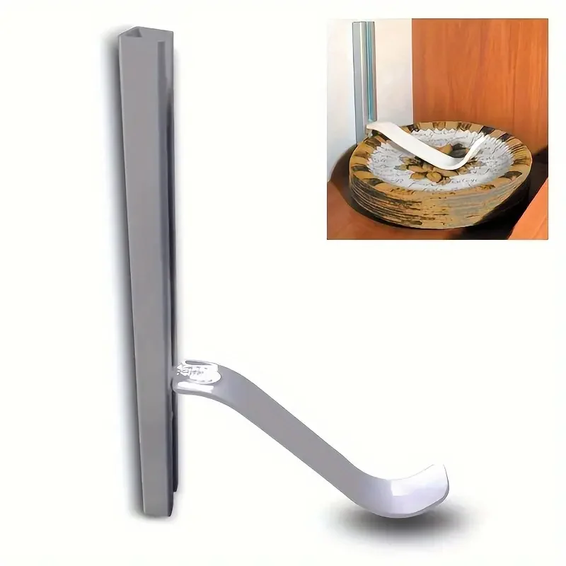 

1PCS RV Non-Slip Dish Holder Rack Aluminum Alloy Plate Holder Travel Caravan Motorhome Kitchen Organizer RV Interior Accessories