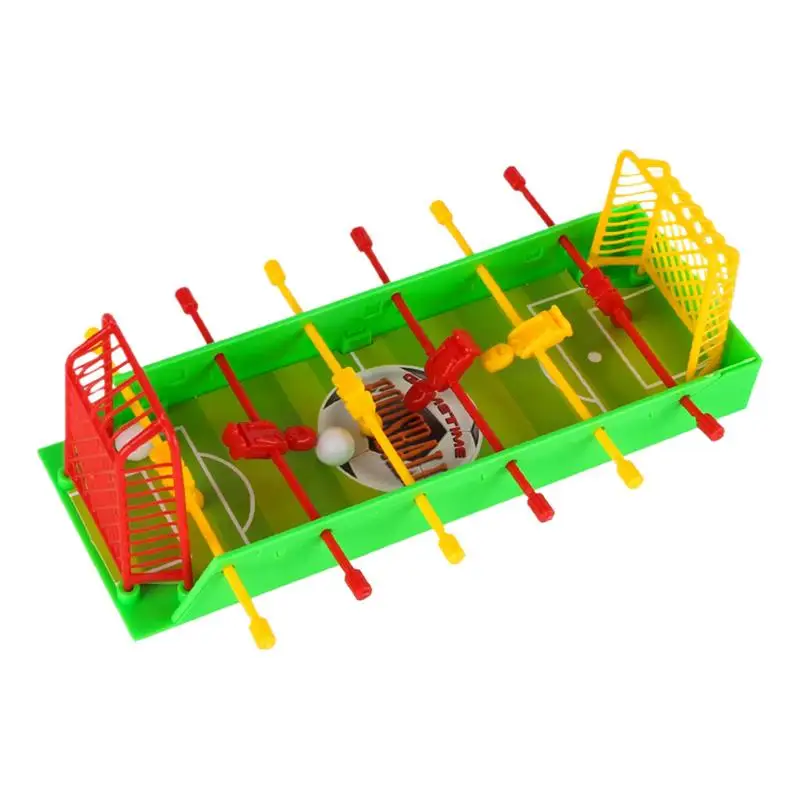 Table Hockey Game 8.11 Inches Tabletop Foosball Hockey Fun Sport Toys Competition Educational Tiny Soccer Game For Kids Boys