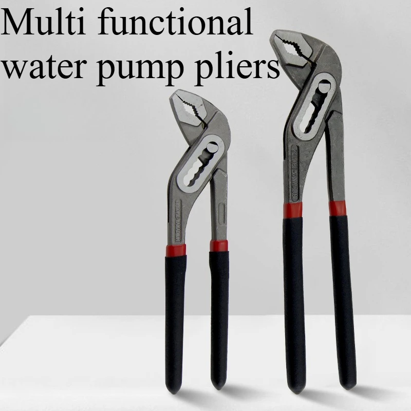 

Water Pump Pliers Made of High Carbon Steel Versatile Adjustable Wrench Adjustable Pliers Plumbing Maintenance Tool