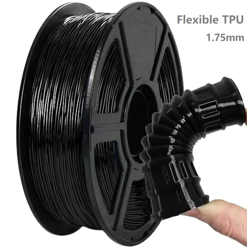 Flexible Filament TPU 1.75mm 1kg 250g 3D Printer Clear Materials Filament Rainbow Color Change PLA Glow in The Dark Blue Green
