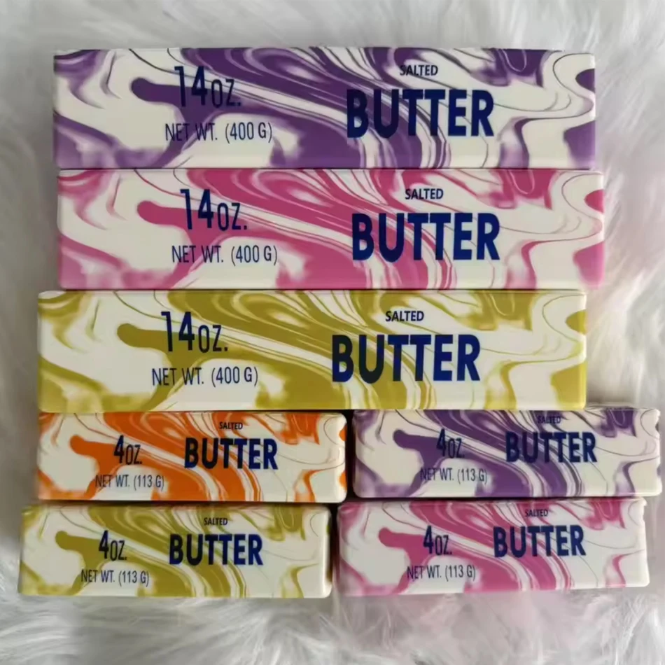 2026 Butter Stick Squishy Squeeze Toy Soft Butter Stick Slow Rebound Stress Ball Fidget Toy Sensory Stress Relief Fidget Toy