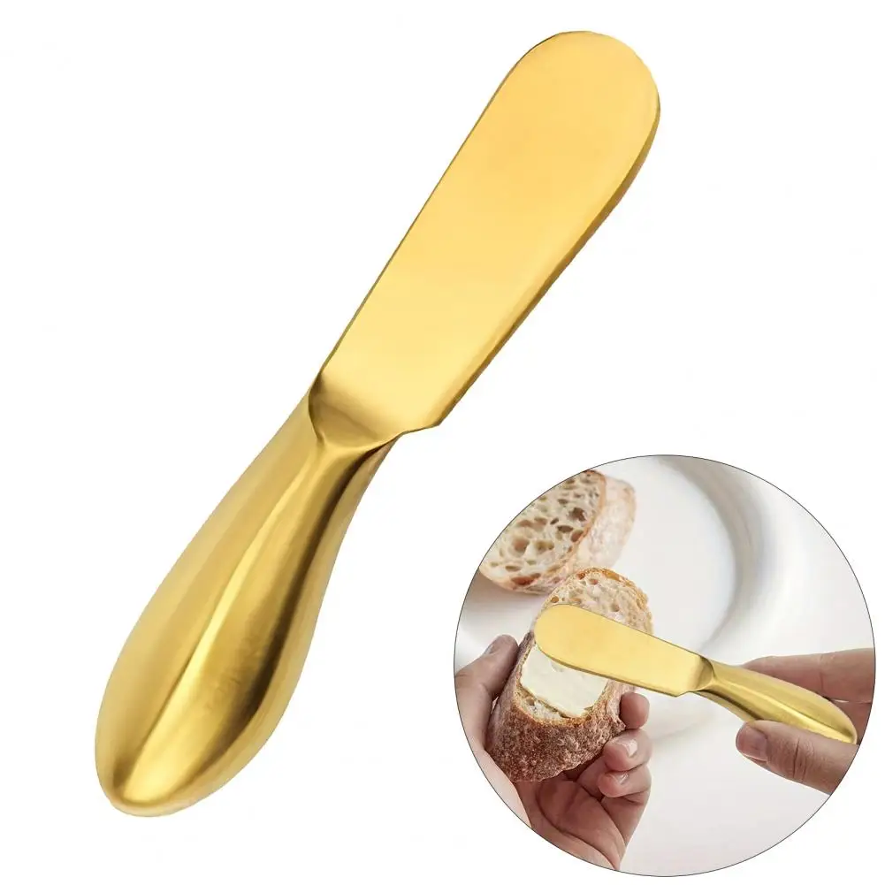 1/2/4Pcs Stainless Steel Cheese Butter Spreader Cutter Golden Cheese Spreading Cutter Butter Spatter Cutting Tool For Kitchen