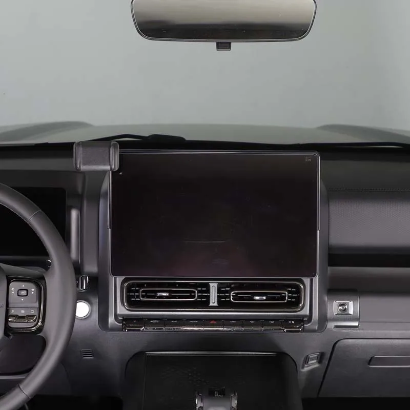 Car Phone Holder Central Control Screen Rear Smartphone Holder Interior Car Accessories For Haval H9 Raptor 2023-2024