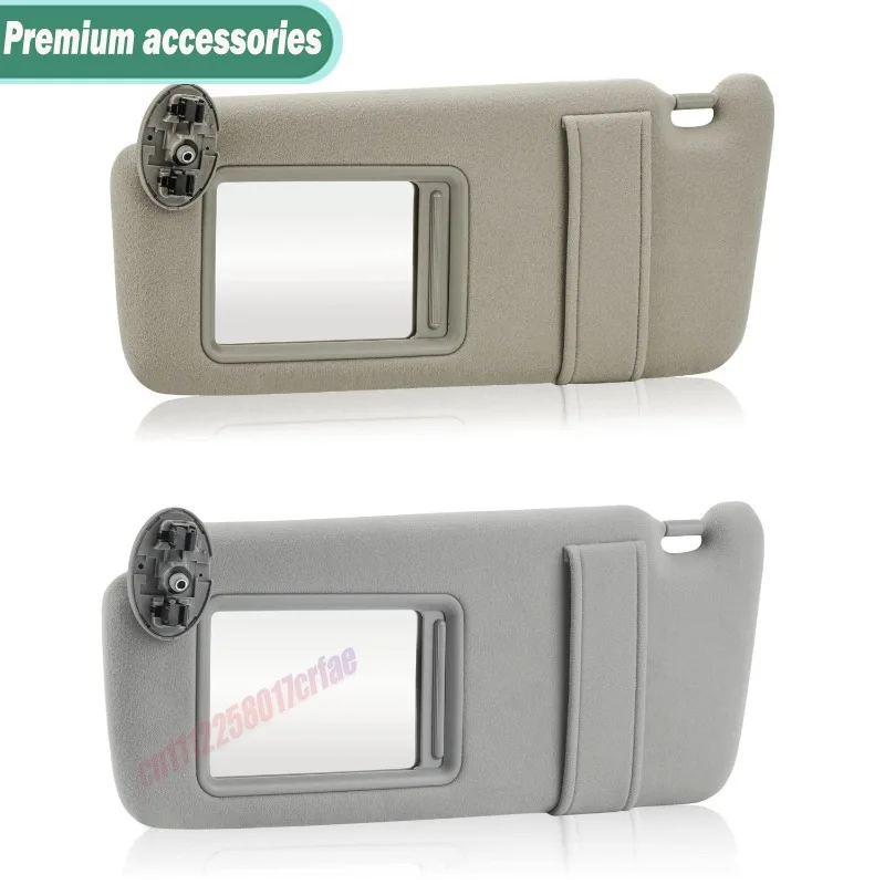 For Toyota Camry 2007 2008 2009 2010 2011 Left Right Sun Visor Driver Passenger Side Sunvisor Replace 74320-06800-B0 With Light