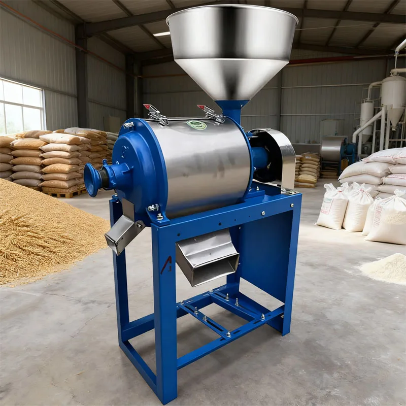 Customized Grain Crushing Grinder Machine Corn Wheat Bean Milling Equipment For Farm Agricultural Processing Industry