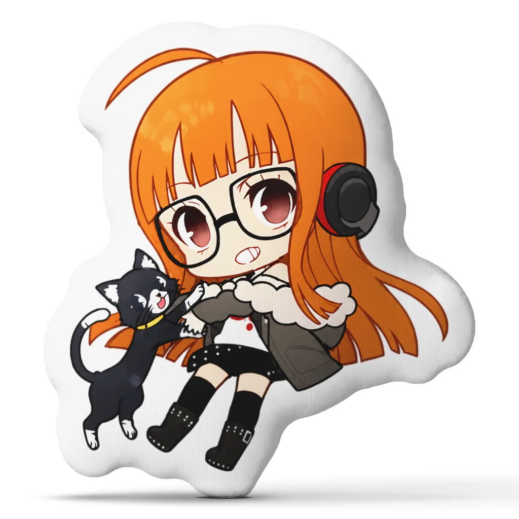 Personaed Game Anime Cute Plush Pillow Cushion Irregular Stuffed Throw Pillow Home Decor Gift Sofa Bed Couch