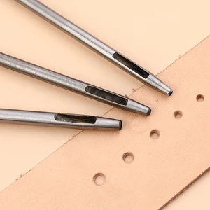 Fenrry-Runden-Loch-Loch-Lochwerkzeug für Ledergürtel und andere Lederprojekte, Arbeitswerkzeuge, 10-5,0 mm, 6pcs 8 Hauptverkäufe Fura Belts - №3