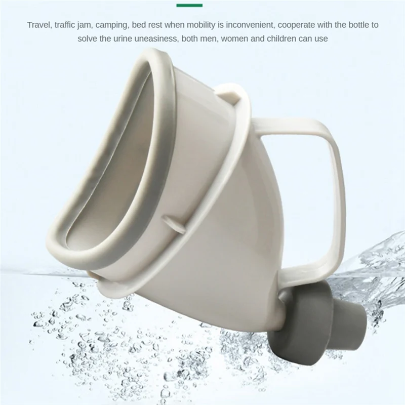 

Car Travel Outdoor Adult Urinal Men And Women Funnel Pee Camping Toilet Emergency Transportation Portable Urine Bottle