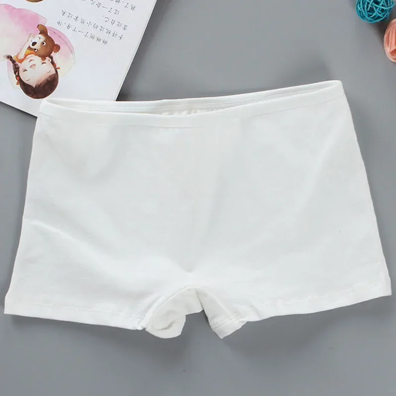 Pretty Girls Teenager Students Cotton Breathable Briefs Mid Waist Flat Angle Pants Panties Gift Wholesale Lots Bulk