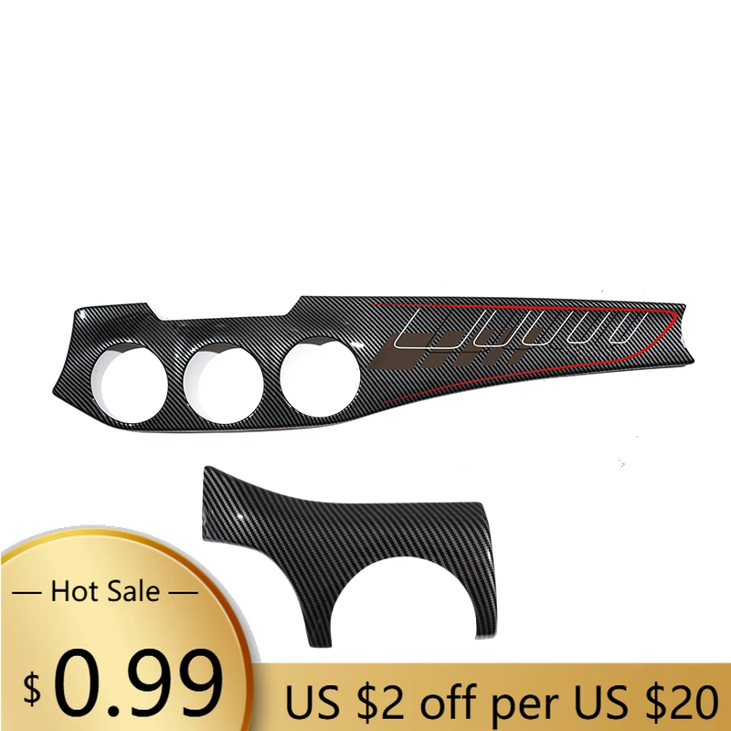 

Чехлы на руль из углеродного волокна, приборная панель, центральная консоль, украшение панели кондиционера для Mercedes Benz GLA CLA Class 2013-2019