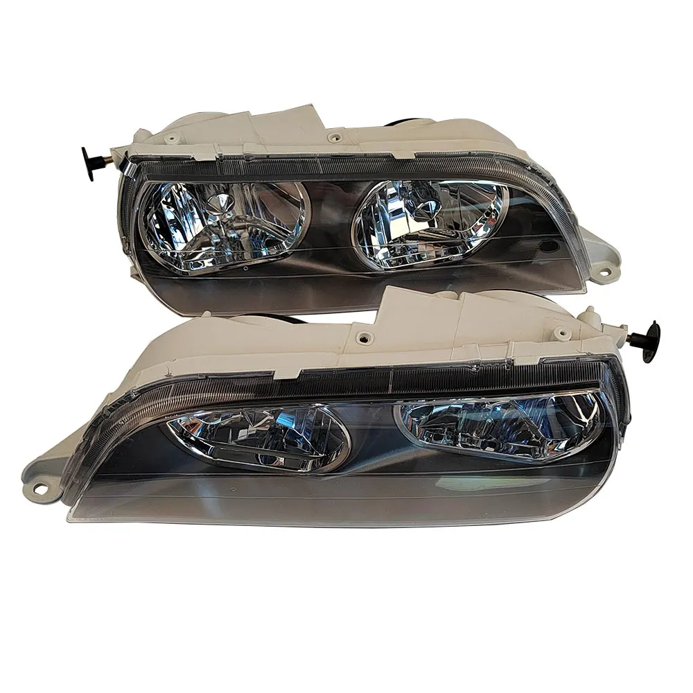 زوج مجموعة المصابيح الأمامية للسيارة لتويوتا تشايدر GX100 JZX100 LX100 1996 1997 1998 1999 #4