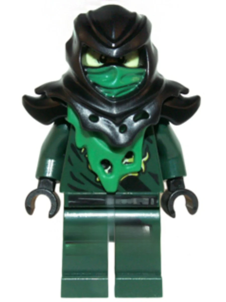 Nuevo Njo154 Phantom Ninja Evil Green Ninja Moro 70736 Bloques de Construcción de Plástico, Juguete para Niños y Niñas Mayores de 8 Años