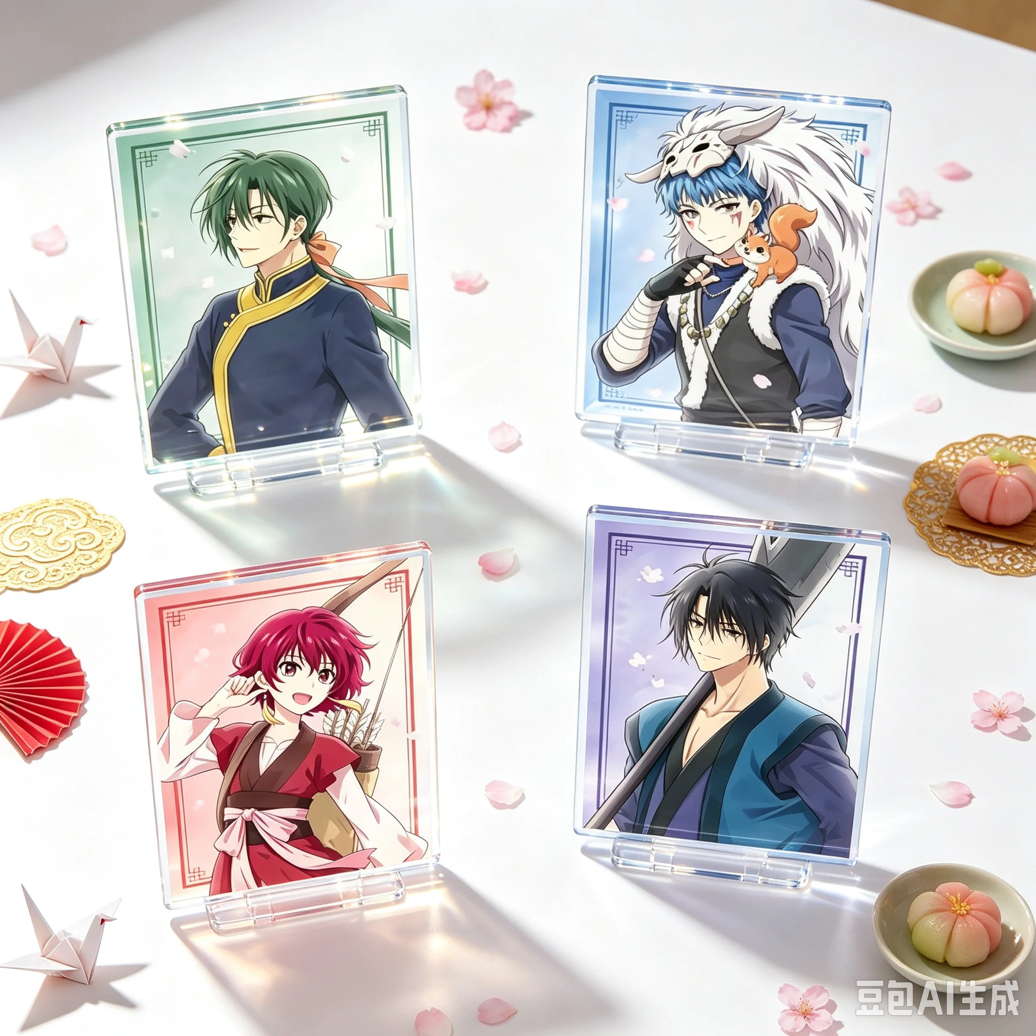 CLASSIC Hot 15CM Anime Yona Of The Dawn Model Action Figure Peripheral Collection Acrylic Stand Model Decorations Gifts Keychain