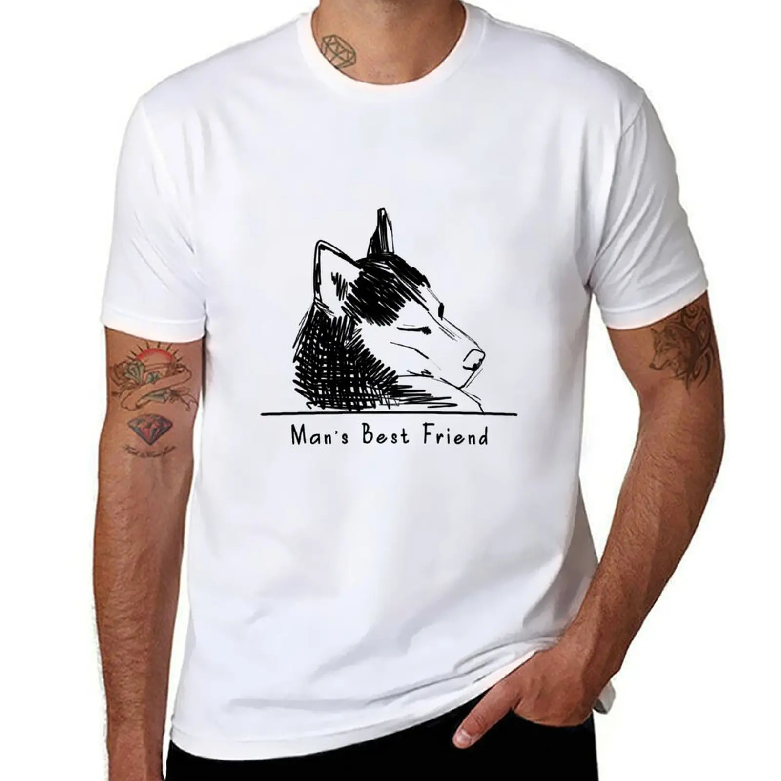 

Man’s best friend Type 2 T-Shirt anime t shirts oversize black cotton t-shirt plain for man package T-Shirt