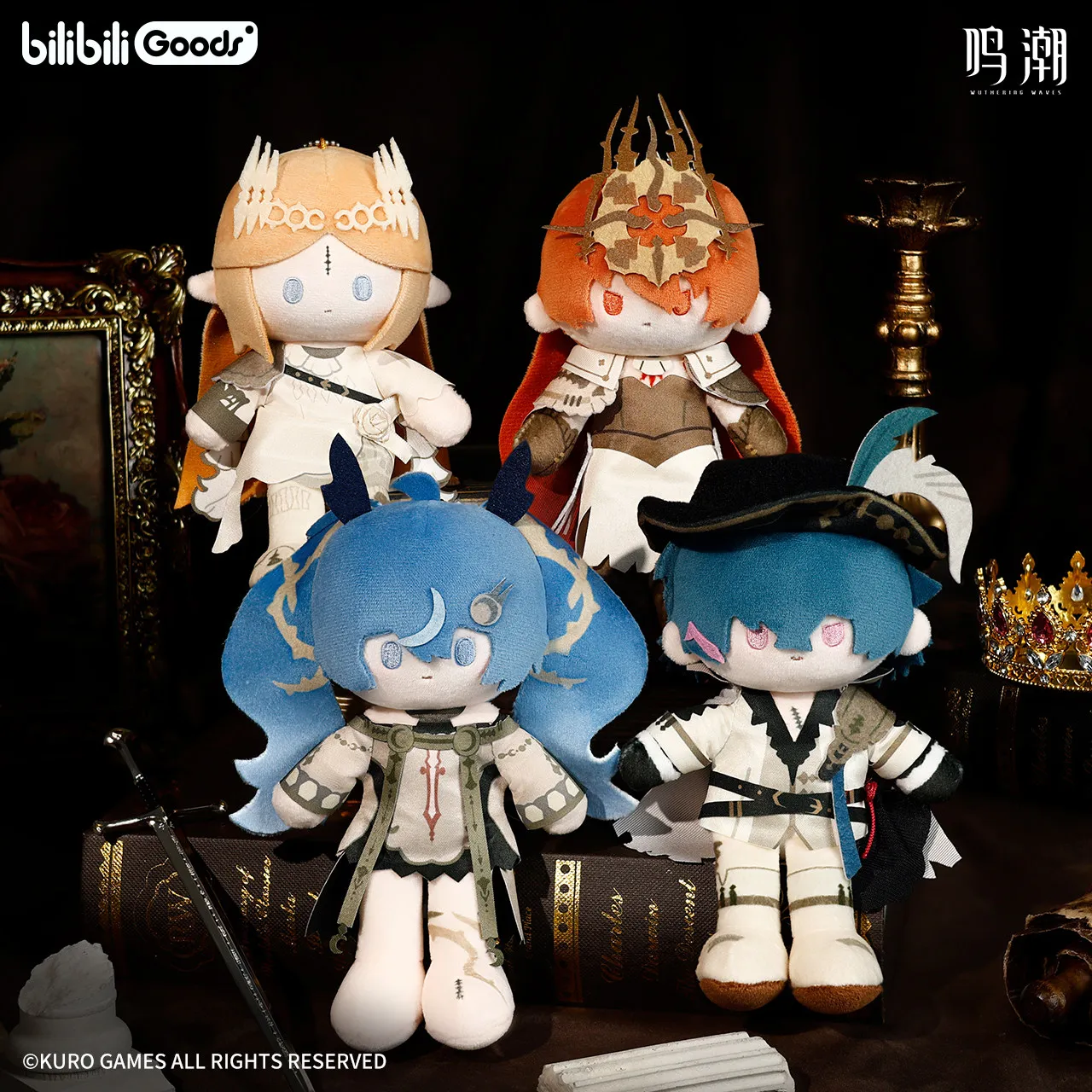 Official BilibiliGoods Wuthering Waves Cartethyia Brant Plush Cotton Soft Kawaii Role Play Figures Gift Birthday Gift Halloween - view 5