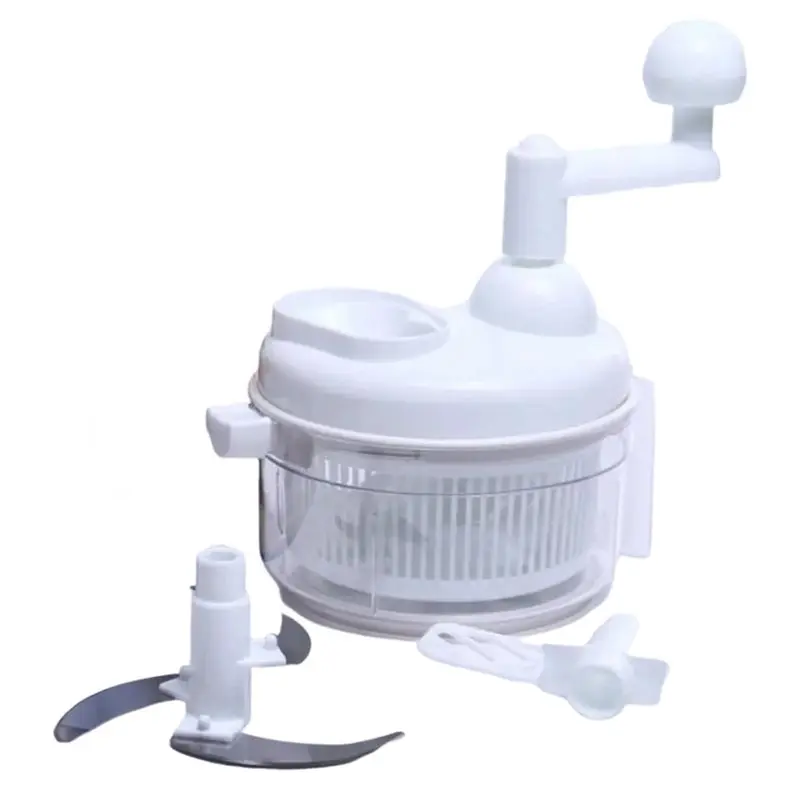 A96I-Multifunctional Vegetable Cutter Manual Food Processor Dehydration Kitchen Tool Efficient Chopping Slicing Appliance