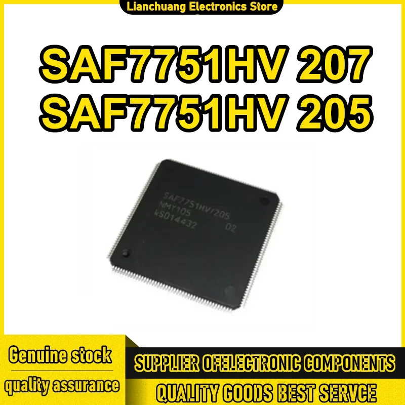 

Микросхема автомобильного усилителя звука SAF7751HV/207 SAF7751HV/205, чип QFP-176, в наличии