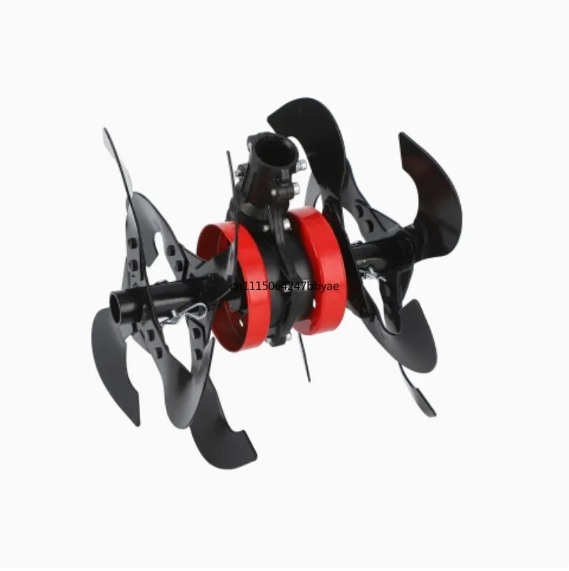 For Brush Cutter Grass Wheel Weeder Head Soil Loosen Mini Tiller Replacement Head Garden Cultivator Accessories