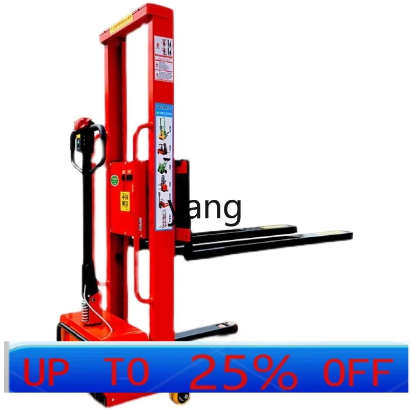 

LTT all-electric truck-mounted forklift small portable lifting and unloading stack height handling artifact