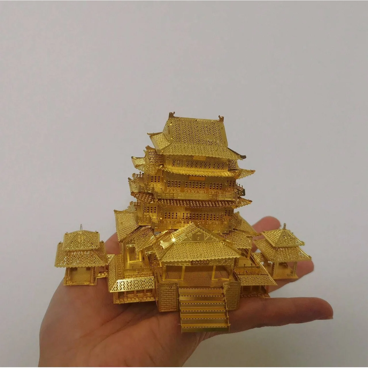

Prince Teng's Pavilion model 3D Metal Puzzle model DIY Laser Cut Jigsaw Model For Adult Educational Toys Desktop decoration