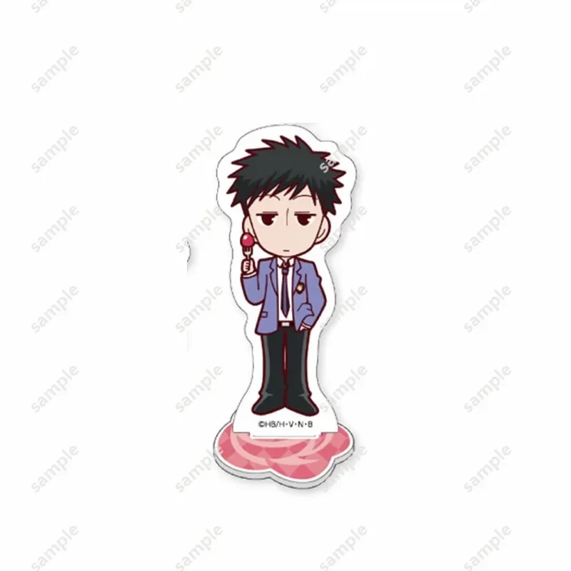 Anime Ouran High School Host Club Stand Fujioka Haruhi King Acrylic Standing Cartoon Figure Model Plate Table Ornaments Cos Toy