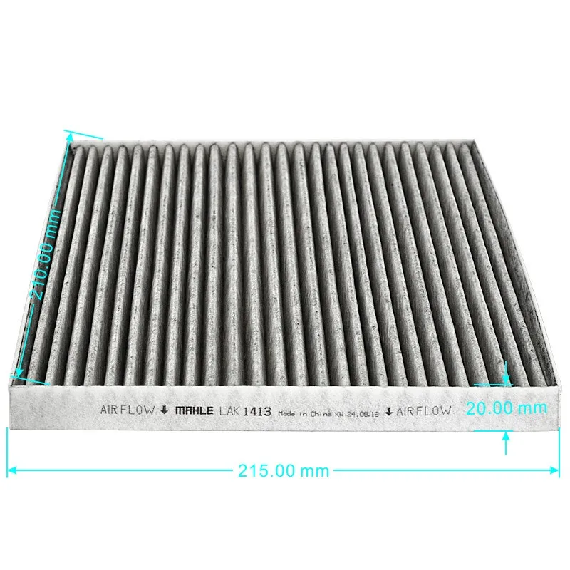 MAHLE LAK1413 Cabin Filter For CHANGAN CS15(B311) 1.5L JL473QF XTDM06 8119011-BE01 B311108-2900 8119011BE01 B3111082900