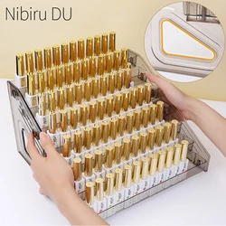 Clear Acrylic Nail Polish Display Stand Multi-layer Plastic Storage Rack UV Gel Shelf Quick Install Cosmetic Manicure Storage