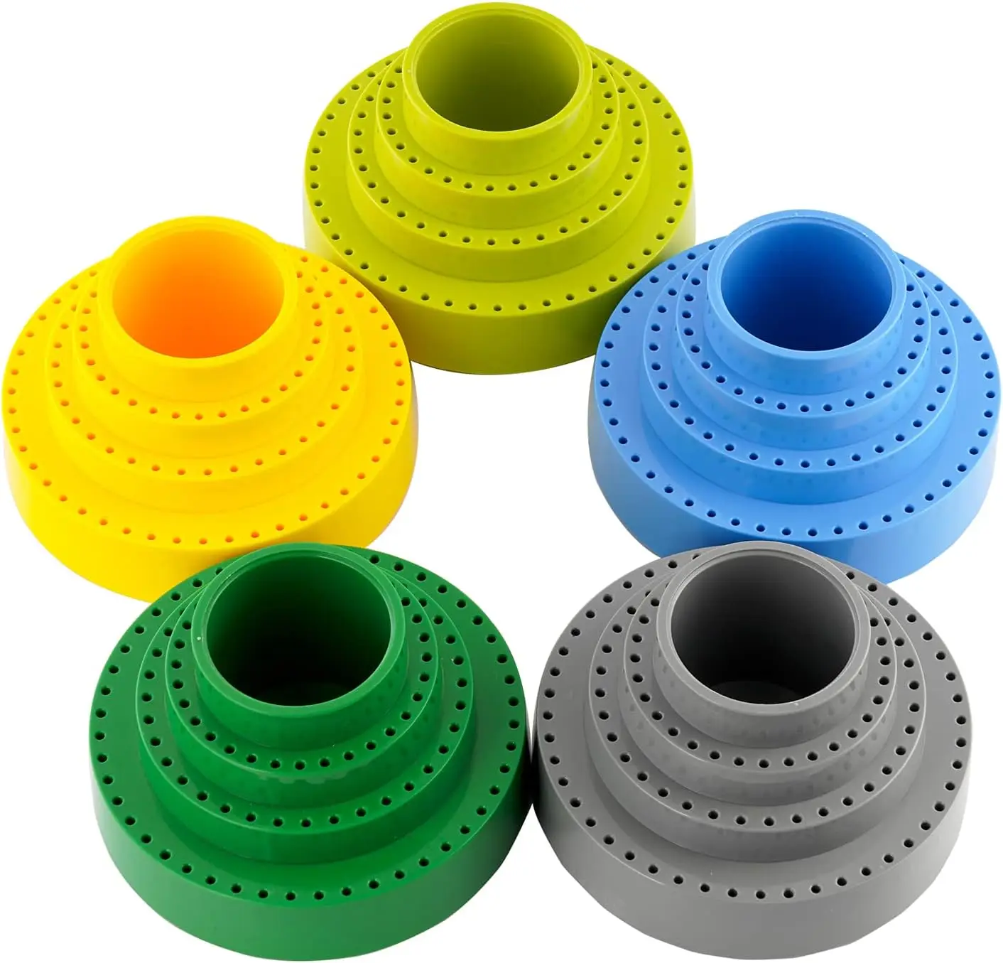 

116 отверстий 360° ° Вращающийся органайзер для инструментов, ящик для хранения сверл, полировальные круги, шлифовальные головки, компактный держатель