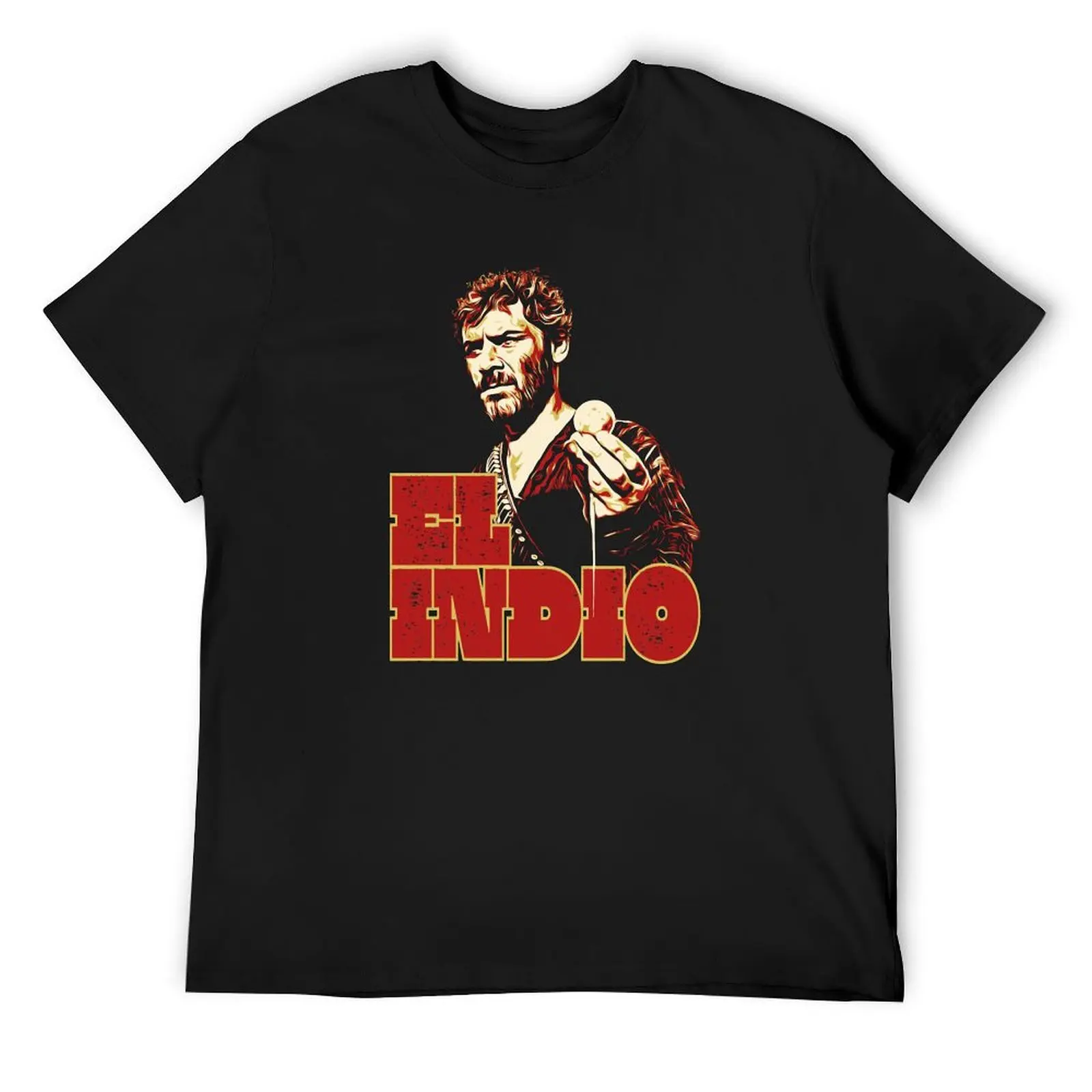 For a Few Dollars More El Indio T-Shirt aesthetic clothes vintage quick-drying shirts men