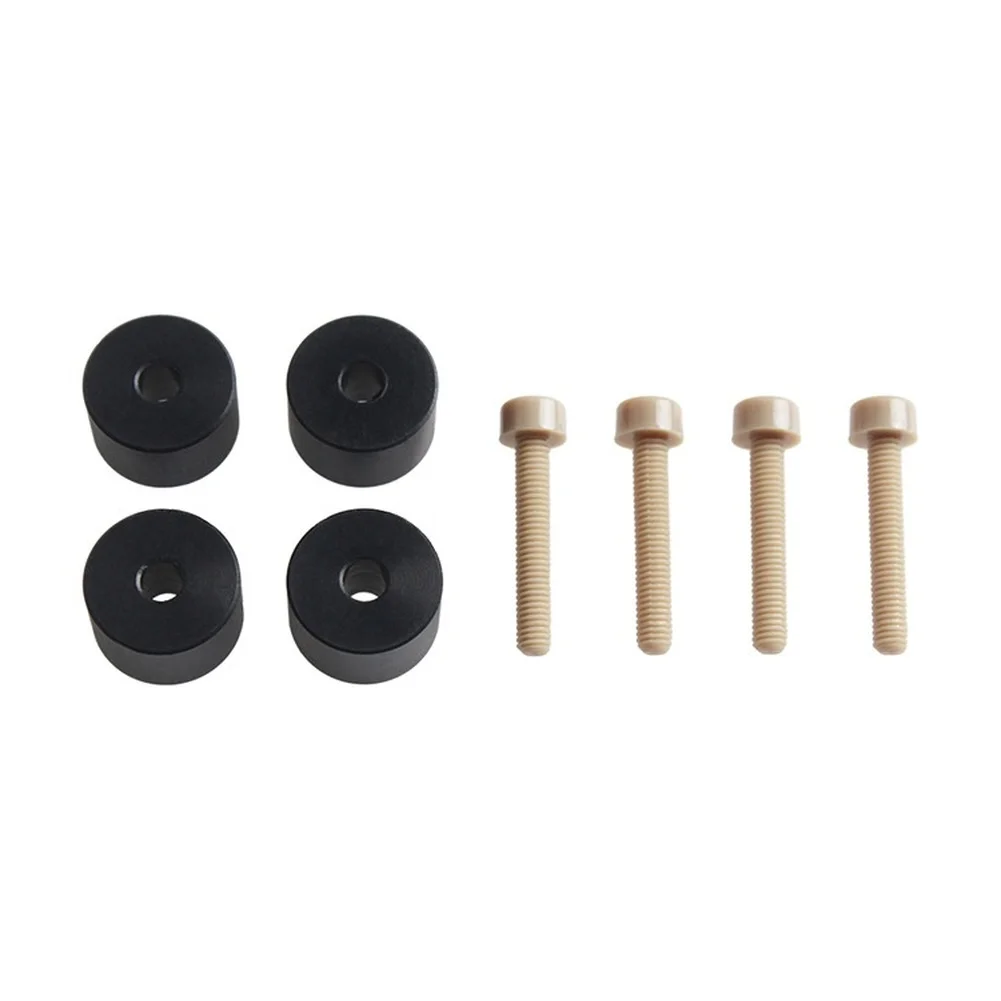 PEEK Print Bed Leveling Standoffs for Voron2.4 and For R2 3D Printers Hotbed Solid Mount 4 pcs 1.2 x 1.2 x 0.75 cm