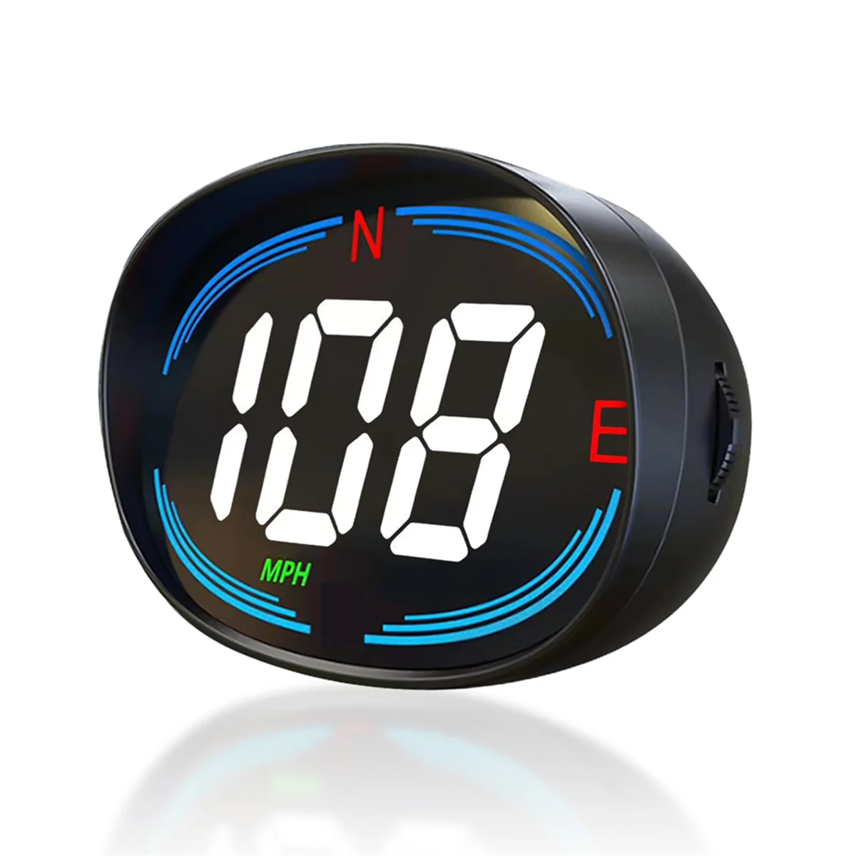 

A22I HUD GPS Speedometer Universal Car Heads-Up Display 2.7inch Speed Meter with Compass over Speed Alarm for All Vehicle