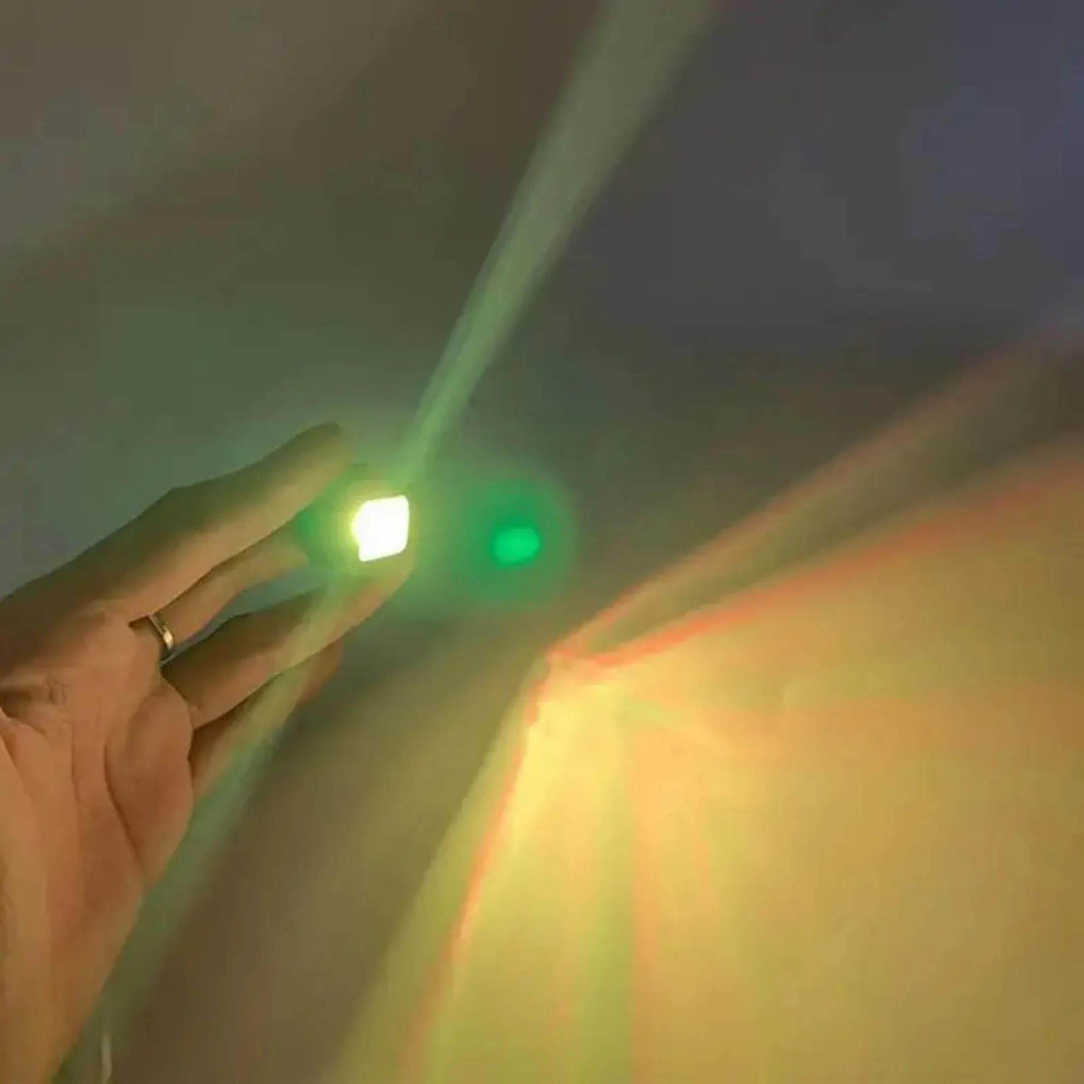 Luz estroboscópica de 3/7 colores para Dron, luz LED USB anticolisión para bicicleta, modelo de avión, luz de advertencia intermitente de Mini señal