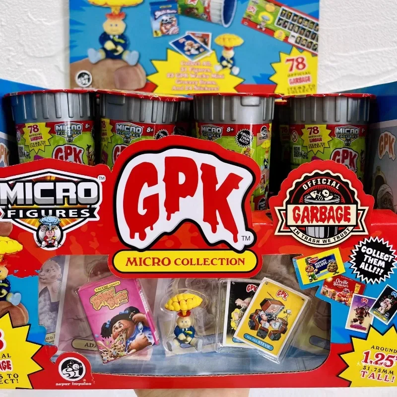 GPK Micro Collection Figure Surprise Blind Box Toys Garbage Pail Mini Quirky Dolls Party Favours Doll Gifts Toy Model