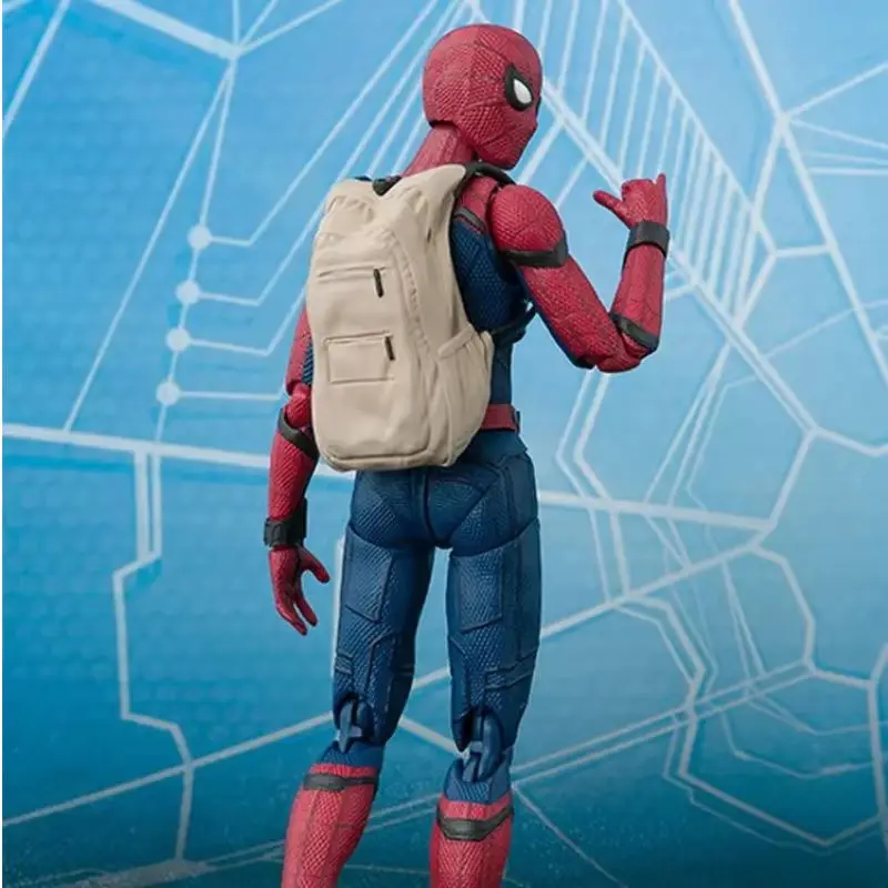 

New Spider-Man Marvel Heroic Expedition Spider Man Upgraded The Battle Suit To Make A Moving Puppet Action Figures Model