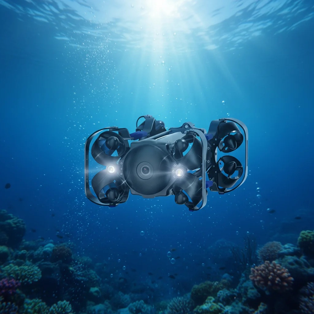 Brushless Motor for Scientific Research Offshore Applications Smart Underwater Remotely Operated Vehicle (ROV) with  and