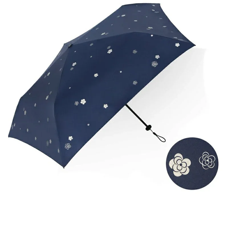 

Ветростойкий дизайнерский зонт, роскошный складной зонт с защитой от ультрафиолета, мини-зонт для девочек Sillas De Camping Plegables, домашний